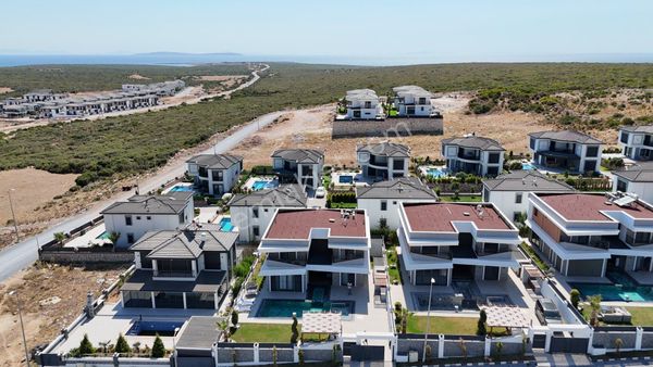 Didim'de 500m2 Arsa İçerisinde İnşa Edilmiş Full Akıllı Sistem Eşyalı Villa