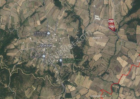 Balya Yenikavak'ta Resmi Yolu Olan Satılık 2 Adet Tarla