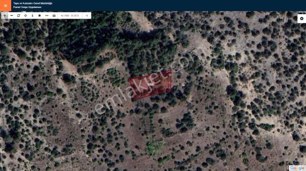 Başkan Emlaktan Satılık Bilecik Yenipazar Kavacık'ta 826 M2 Bağ