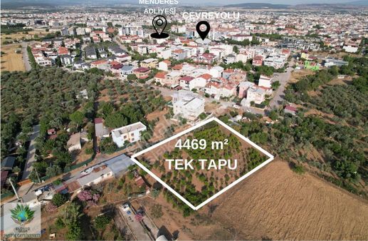 Pasifik'ten Mendereste İmar Sınırında Yatırımlık Tek Tapu Arazi