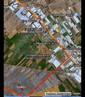 Tekirdağ Ergene Kırgöz Mahallesin'de 4.5 Dönüm Tek Tapu