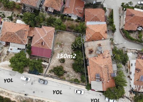 Antalya Elmalı Gündoğan Mah'de Merkezde 3 Kata İmarlı 350m2 Satılık Arsa