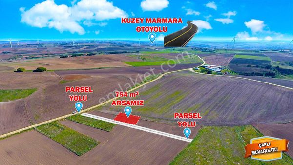 Silivri Fener Mahallesinde 764 M2 Telle Çevrili Yatırımlık Arsa