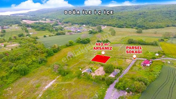 Arnavutköy Balaban'da Telle Çevrili, Yolu Mevcut 493 M2 Arsamız