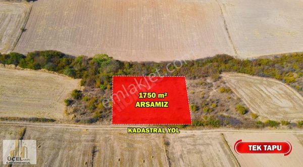 Hayrabolu Kadriye'de Kadastro Yola Cephe 1.750 M2 Tek Tapu Tarla