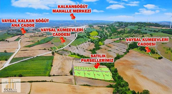 Edirne Lalapaşa Vaysal Mahallesinde Yatırımlık 1.376m2 Parseller