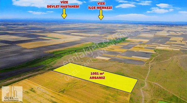 Tekirdağ Saray Osmanlı Mahallesinde Yatırımlık 1.051 M2 Arsamız