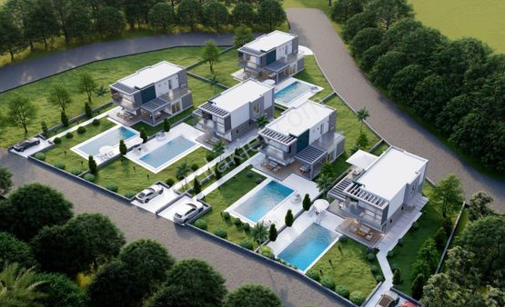 Girne Alagadi Denize Yakın Süper Lüks Satılık Villa 4+1 Villalar