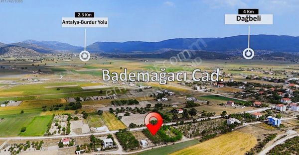 Döşemealtı Bademağacı Mahallesinde 395 M2 İmarlı Satılıkvilla Arsası