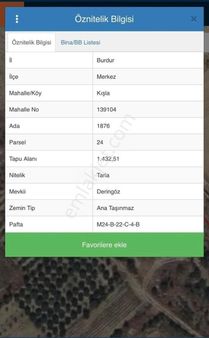 Beray Emlakdan Satılık Arsa