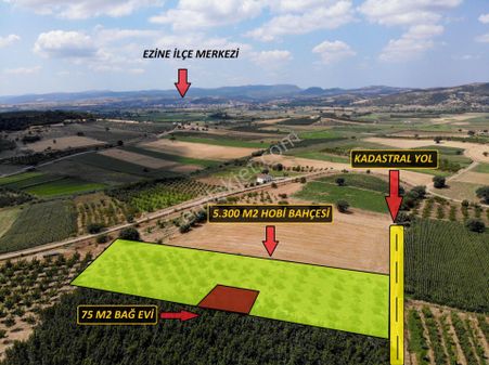 Çanakkale Ezine Akköy'de Satılık Bağ Evi