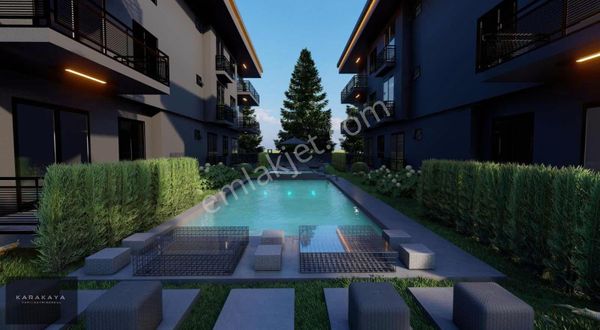 Havuzlu Lüks Site İçerisinde Yola Cephe Sıfır Daire