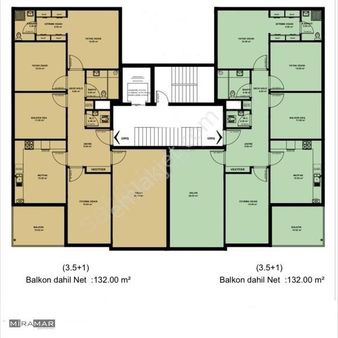 Miramardan Eğriköprüde %50 Peşin Kalanı Taksitle Daireler