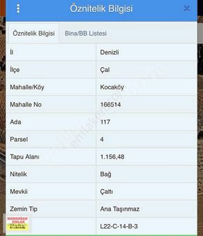 Mordoğan Emlaktan Çal Süller Anayoluna Sıfır Konumda Satılık Bağ