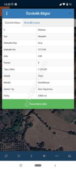 Manisa Alaşehir Merkeze Yakın Satılık Arazi
