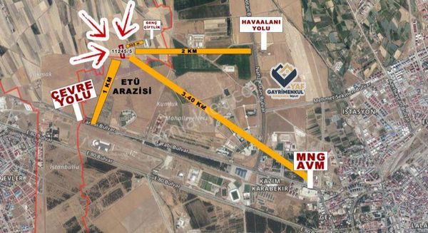 Yakutiye'de Doğayla İç İçe Satılık Tarla