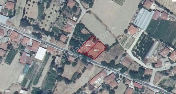 Muğla Gökova Elmalı'da 1003,4 M2 2 Parsel İmarlı Arsa. Yol Cepheli.