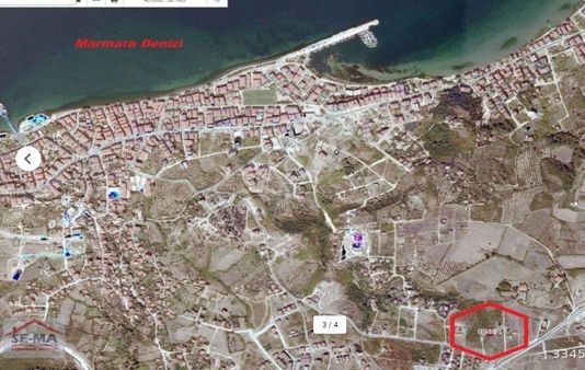 Çınarcık'ta Deniz Manzaralı Villalık Arsa