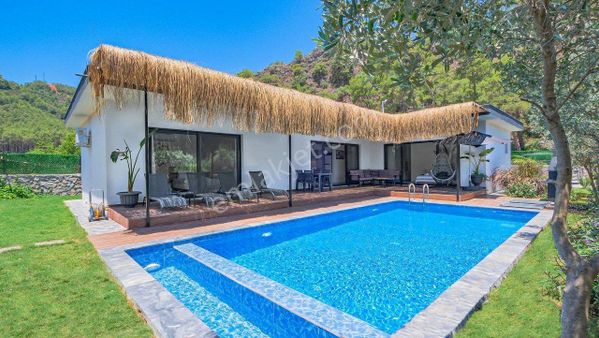 Fethiye İnlice'de Kiralık(günlük) 2+1 Havuzlu Villa (mera-156)