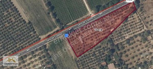 Öğretmen Emlakta Anayol Üzeri Ticari İşletmeler Bölgesinde Bahçe