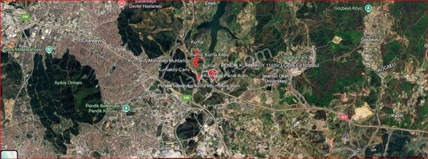 Pendik Kurnaköy Yatırım Değeri Yüksek Kazançlı Satılık Hisseli Tarla