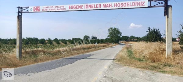 Ergene-iğneler'de Satılık 3 Kat Konut İmarlı Arsa (3600 M²)