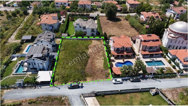 Muğla Dalyan'da Satılık 1000 M² Villa Arsası