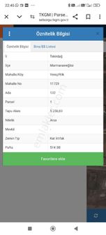 Tekirdağ Yeniçiftlik De 140 M2 İmarlı Arsa