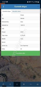 Meram Derede Satılık Tarla