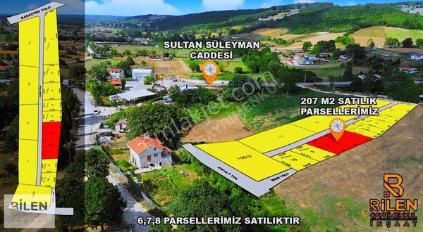 #çatalca Çiftlikköy Mahallesi 207 M2 Çaplı Muvafakatnameli !!