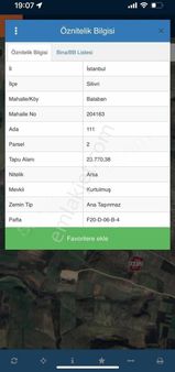 Silivri Balaban'da Satılık İmarlı İfrazlı Arsa