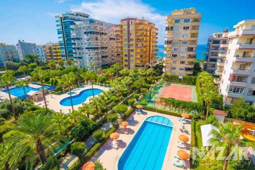 Alanya Mahmutlar Denize Sıfır Satılık 2+1 Deniz Manzaralı Daire