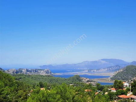 Dalyan Gökbelde Göl Ve Deniz Manzaralı Müstakil Tapulu Satılık 82 M2 Arazi Satılık