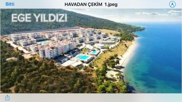 Denize Sıfır Harika Bir Tesis De En Ön Blok Da Ömür Boyu Kapanmayan Deniz Manzarası