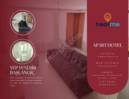 Antalya'da Günlük Kiralık Eşyalı Apart Daireler 🌸