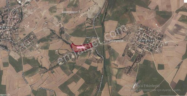 Çanakkale Gelibolu Bolayır Köyünde 35.521m² Satılık Tarla