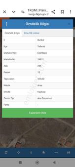 Tefenni Esentepe Mahallesinde Villa Arsası