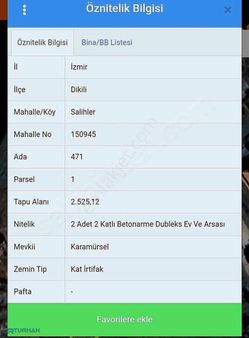 Turhan`dan Projesi Hazır Arsa,