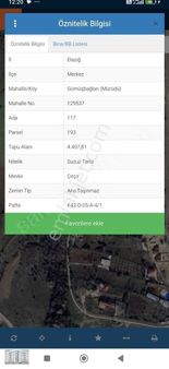 Ayan Gayrimenkul Ve Danışmanlık Gümüş Bağlarda Satılık Tarla