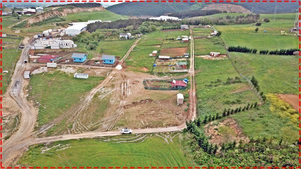 İnceğizde4000 M2 Arsa İçinde Şirin Konteynır Ev