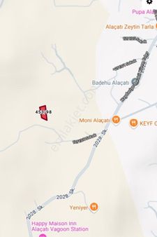 Alaçatı Kerimoğlu Mevkii 1400 M2 Satılık Tarla