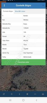 Burdur Kayış Satılık Tarla Yola 300 Metre