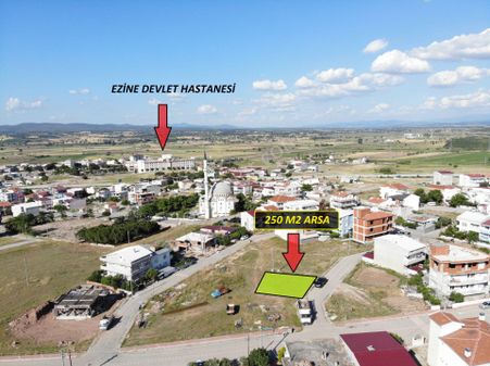 Çanakkale Ezine Esentepe Bölgesinde Satılık İmarlı Arsa