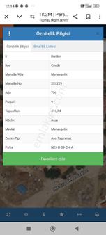 ♦fiyatı Düşürdük Çavdır Menevşelikte Villa Arsası♦