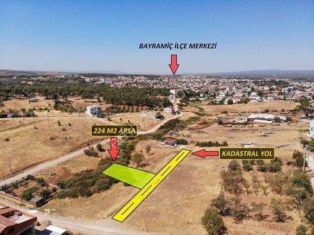 Çanakkale Bayramiç Tepecik Mahallesinde Satılık Fırsat Arsa