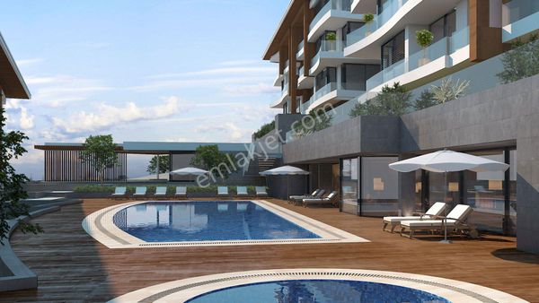 İstinye Panavia Panaroma'da 3+1 Manzaralı Kiralık Çatı Dubleksi Daire