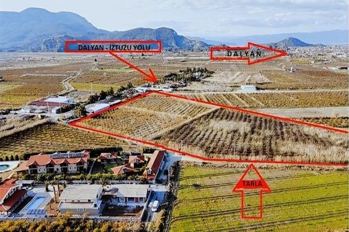 Niligo'dan Muğla Dalyan İztuzu Plajı'na Yakın Yatırımlık Tarla