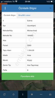 2,5 Kat İmarlı Arsa