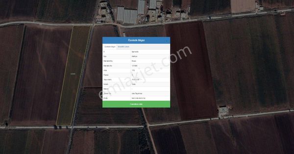 Kısas Mahalesinde Sulu Tarla Satlıktır 20 Dönüm Tapulu