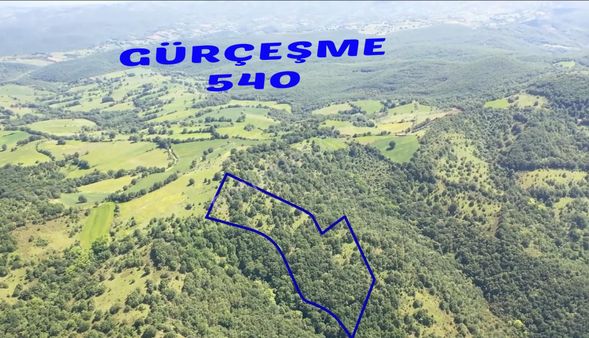 Çanakkale Biga Gürçeşme Köyü 8.700 M2 Baraj Manzaralı Tarla
